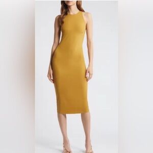 Open Edit Smooth Edit Sleeveless Body-con Dress
